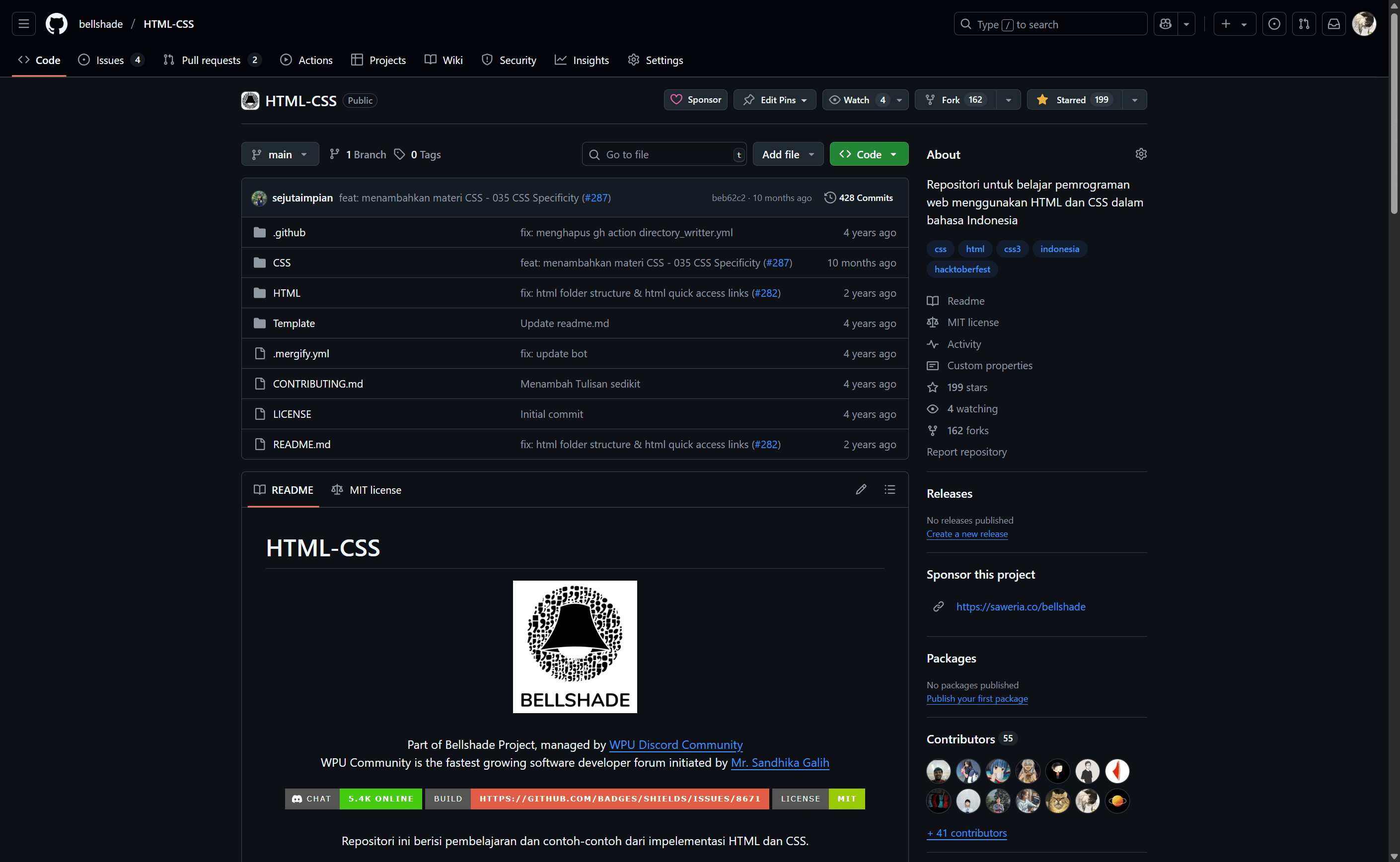 HTML-CSS by Bellshade thumbnail